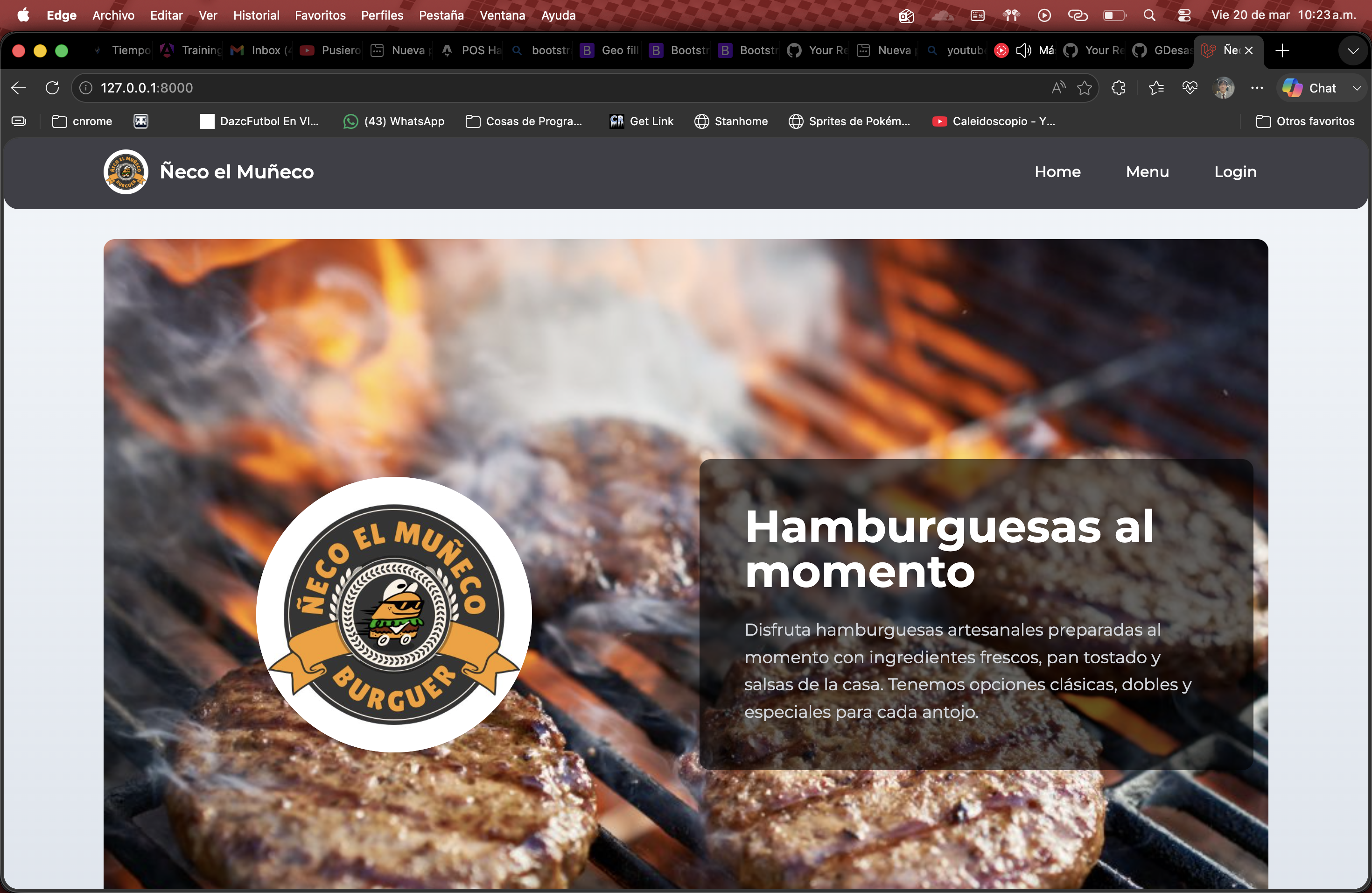 Imagen del proyecto POS Hamburguesas